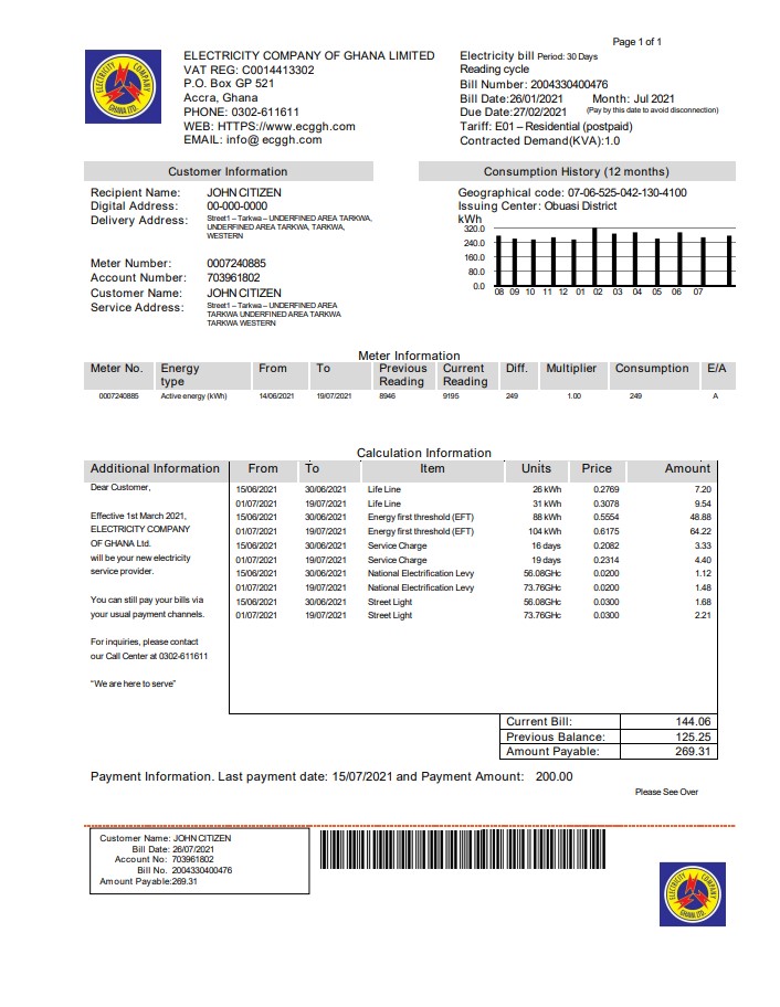 Minol USA business utility bill 